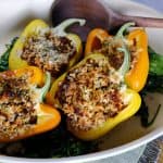 ENTIL STUFFED PEPPERS