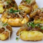 CRISPY SMASHED POTATOES