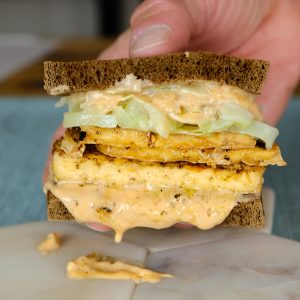 Vegan Tofu Reuben Sandwich - Those Vegan Chefs