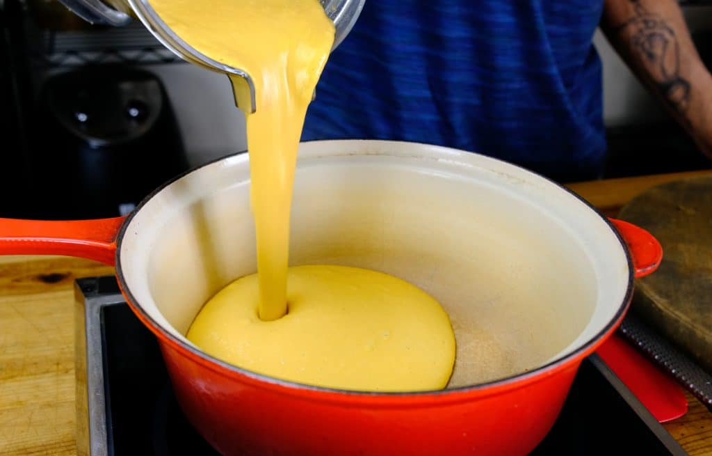 vegan hollandaise pureed