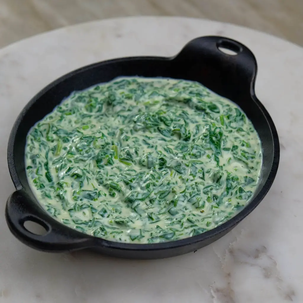 CREAMED SPINACH CLOSE UP SIDE2. 2.0 1X1