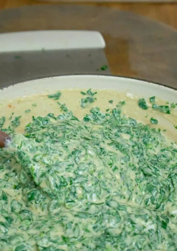 CREAMED SPINACH