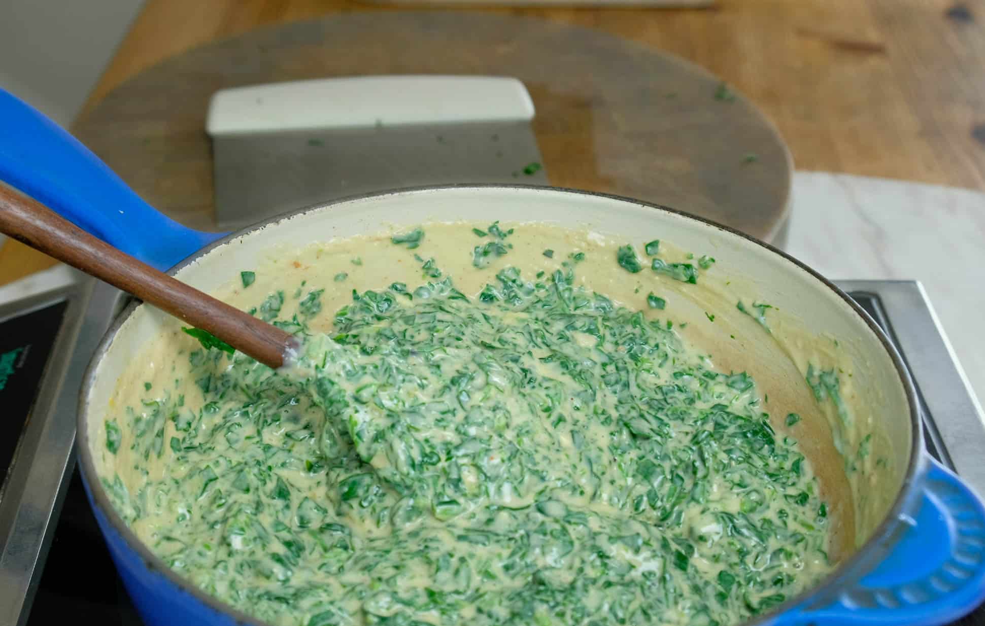 CREAMED SPINACH CREAMED SPINACH