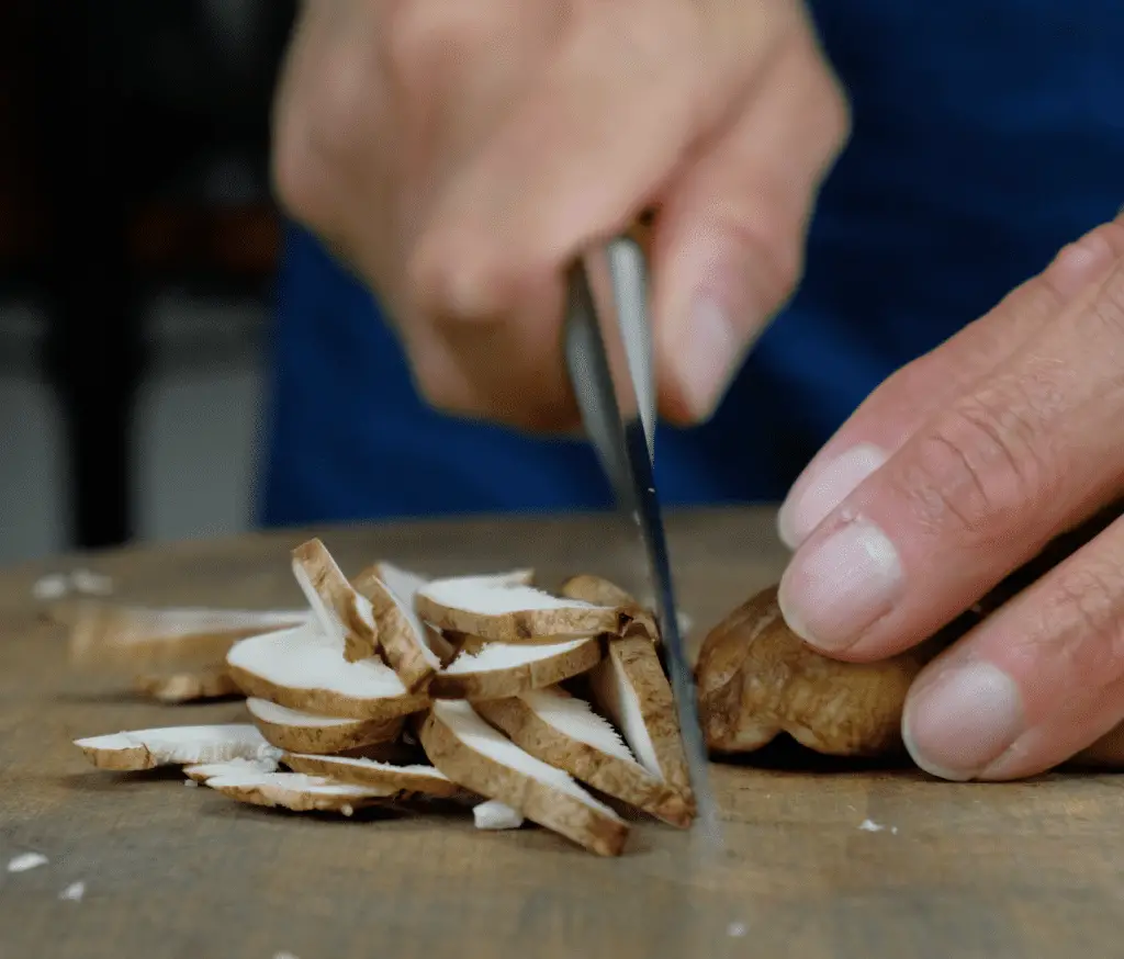 JULIENNE SHIITAKE MUSHROOMS