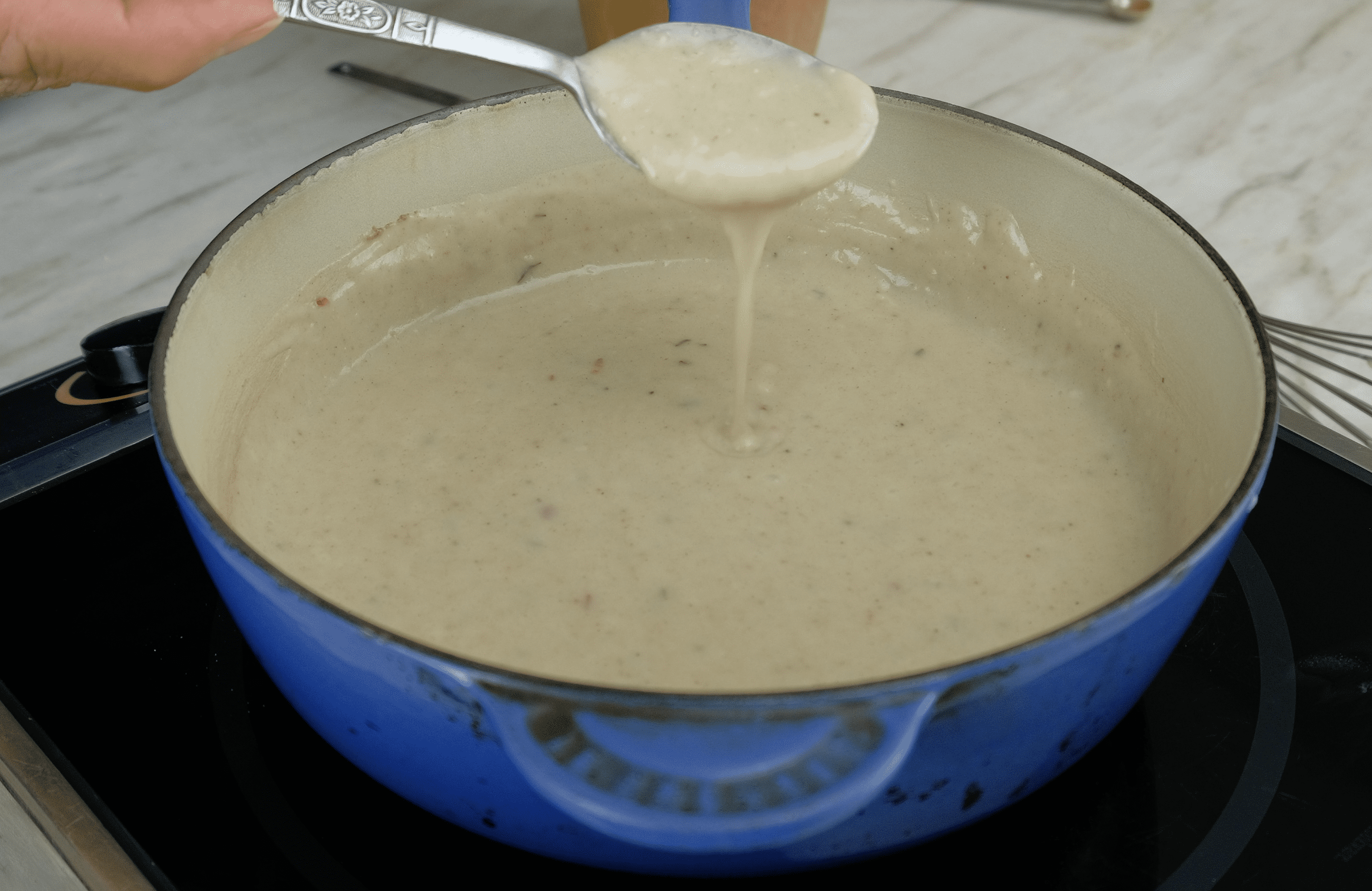 Mushroom béchamel sauce Mushroom béchamel sauce