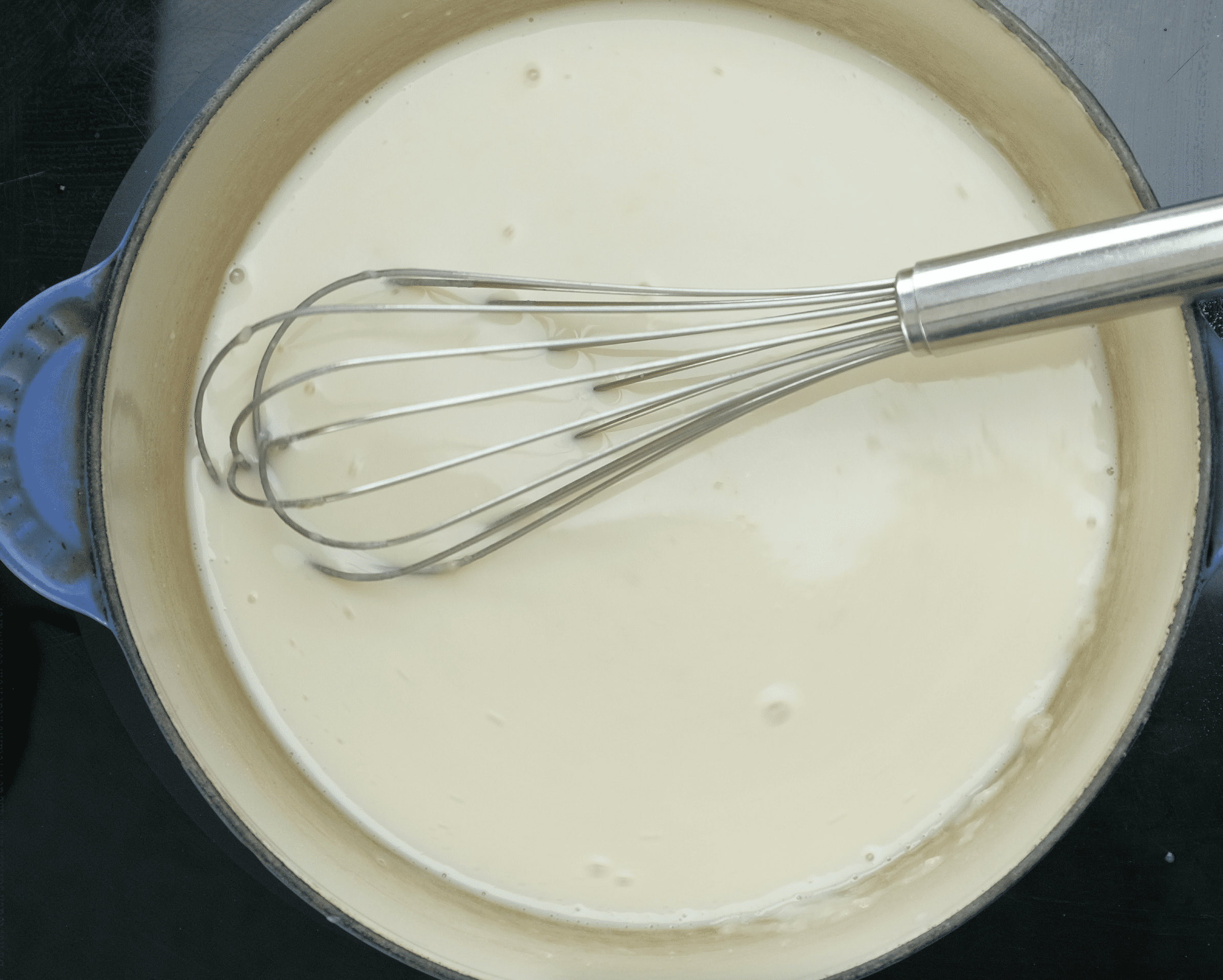 Stir till smooth Stir till smooth