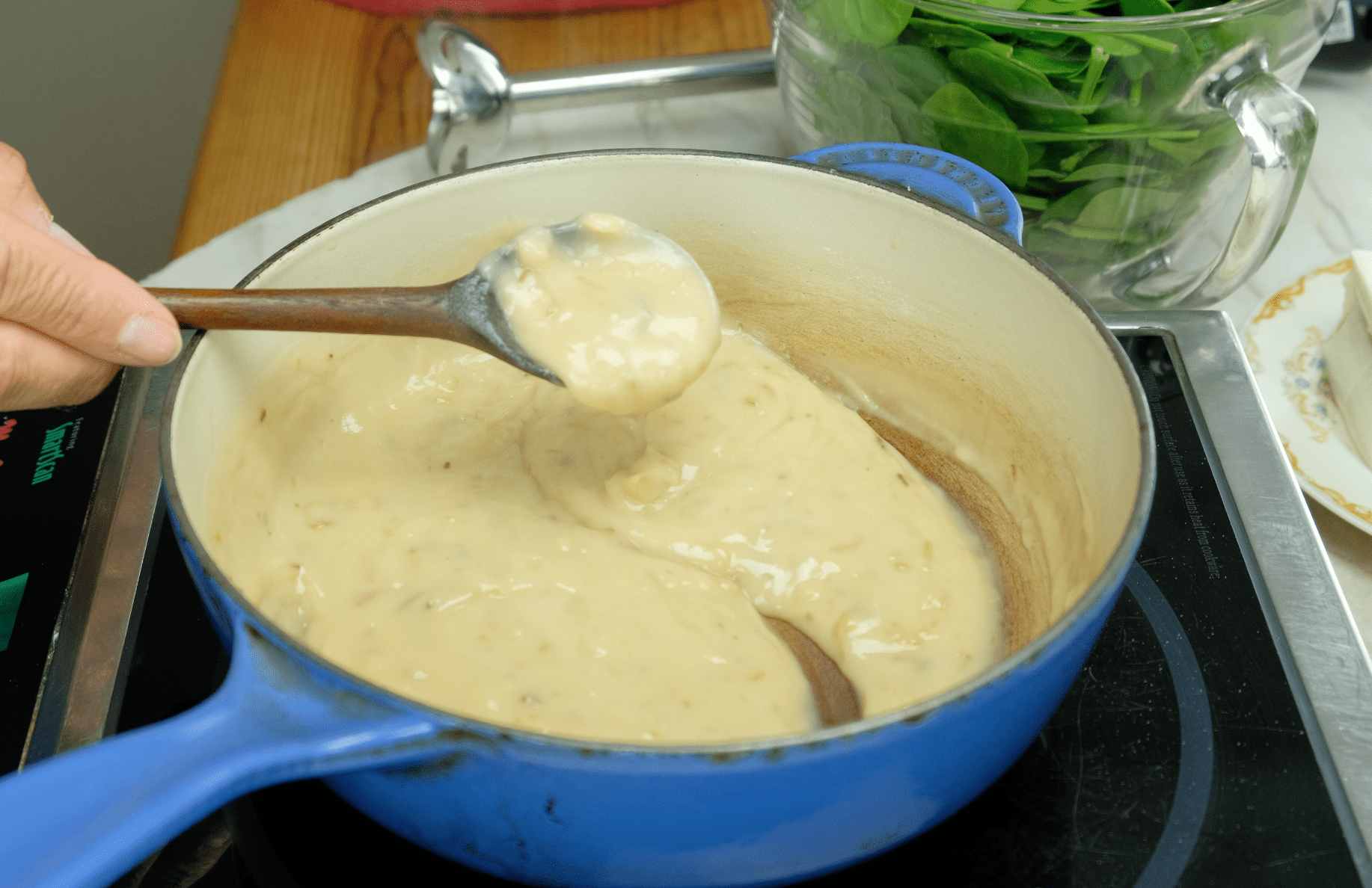 THICK CREAMED SPINACH BASE THICK CREAMED SPINACH BASE