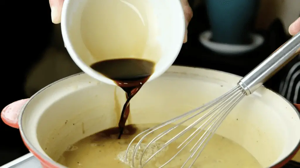 Adding Soy Sauce to Gravy