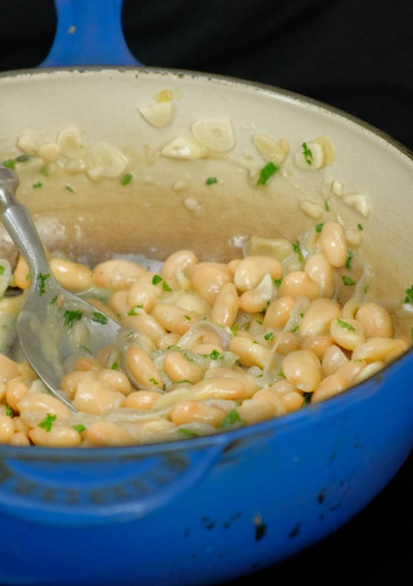 CREAMY GREAT NORTHERN BEANS