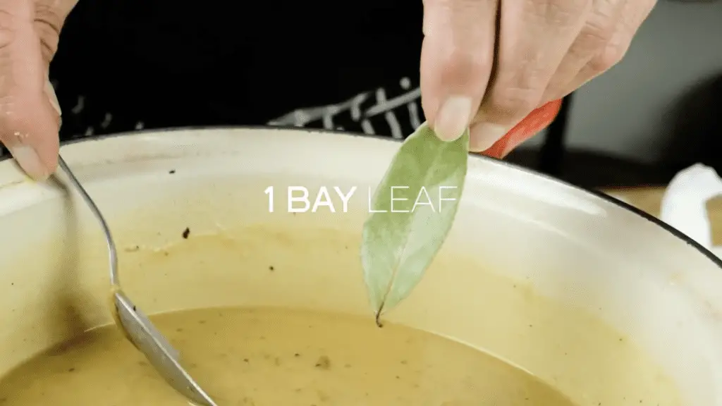 adding Bay Leaf