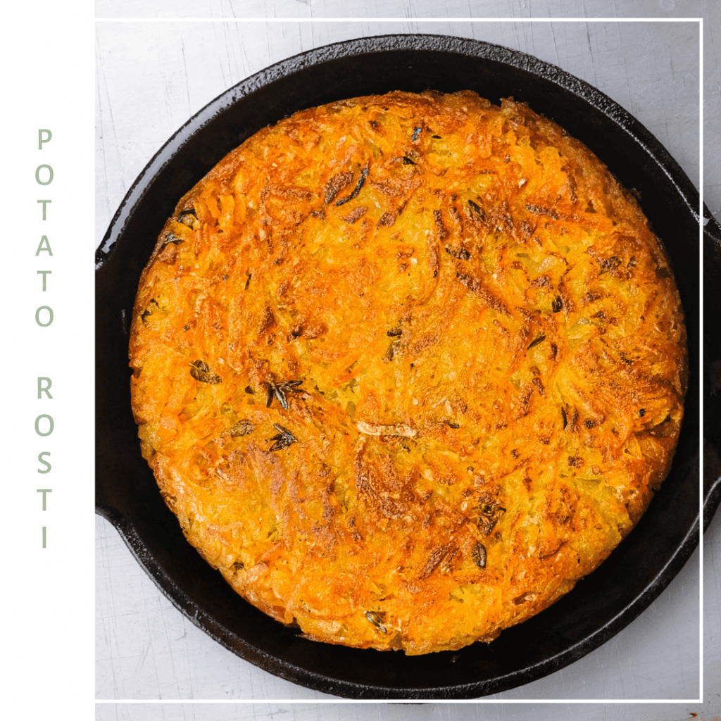 CRISPY POTATO ROSTI