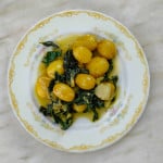 BRAISED KALE AND POTATOES