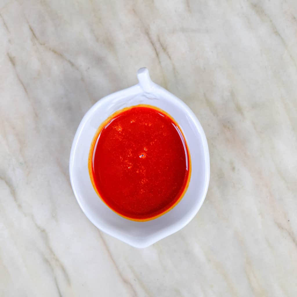 RED BELL PEPPER REDUCTION SAUCE