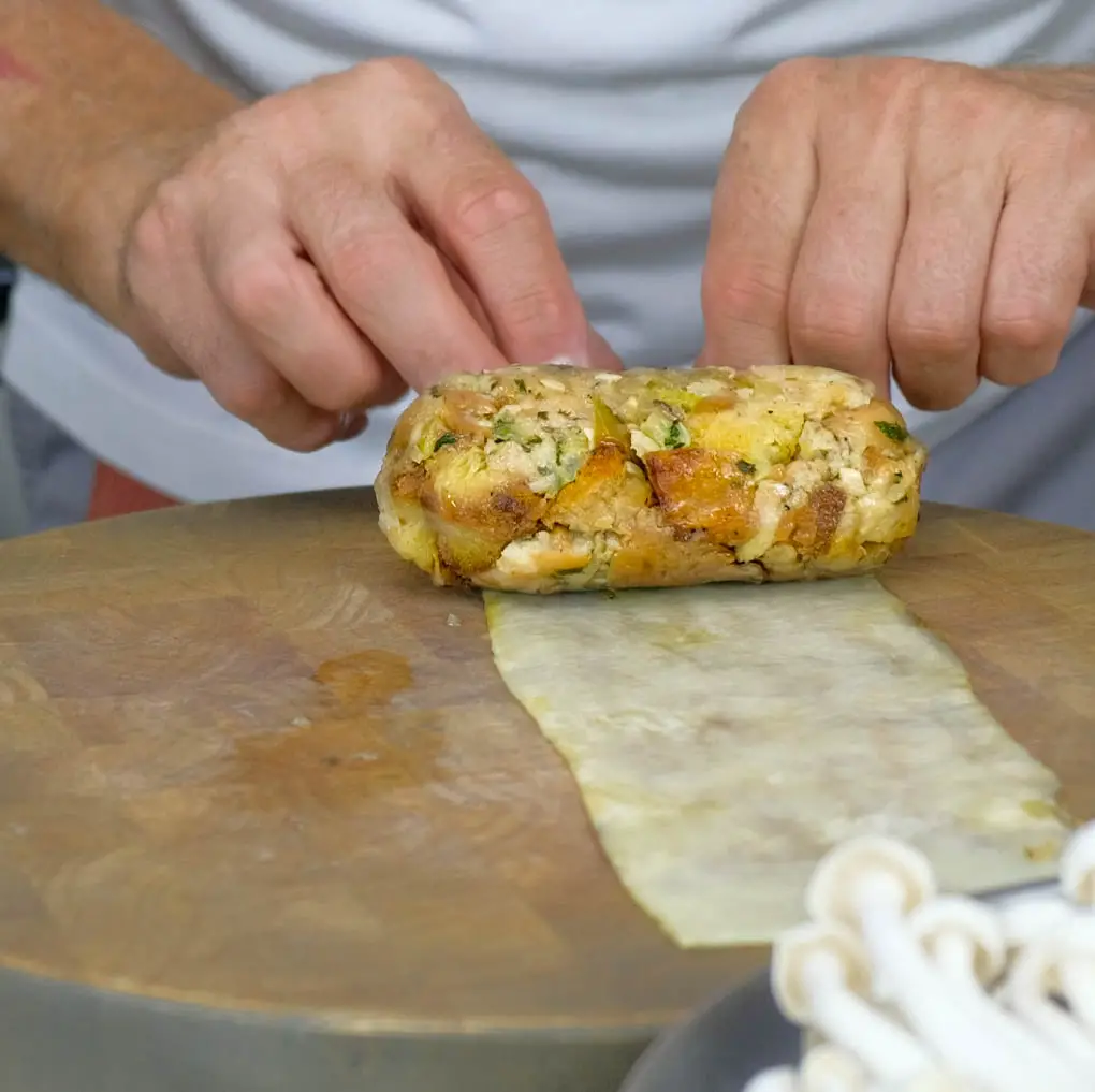 ROLL STUFFING WITH A SHEET OF POTATO II
