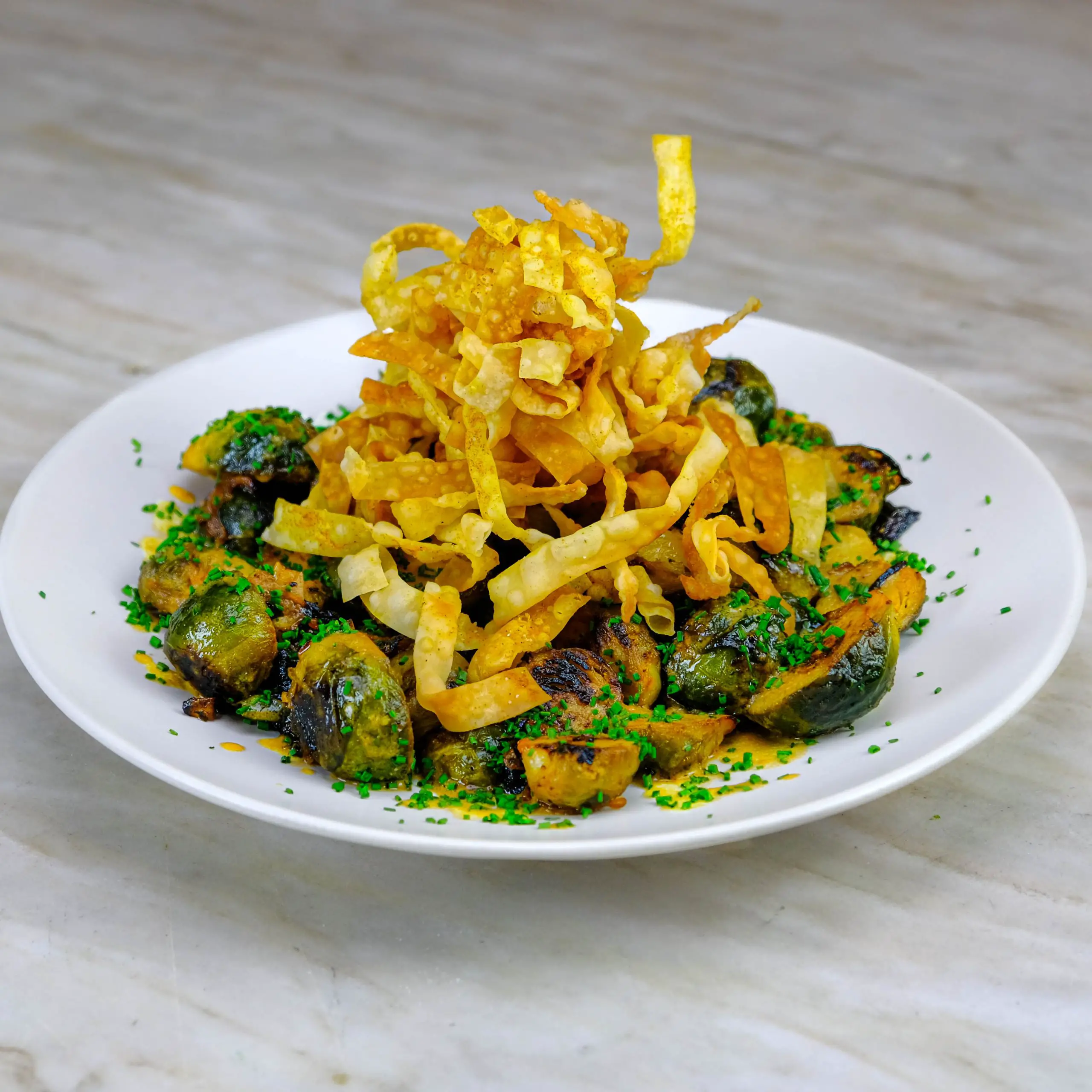 Brussels Sprouts Roasted with Miso