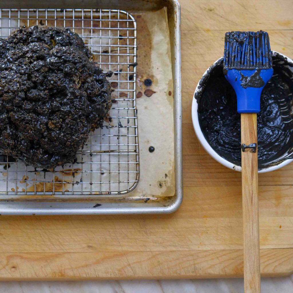 BLACK SESAME CAULIFLOWER COATED 