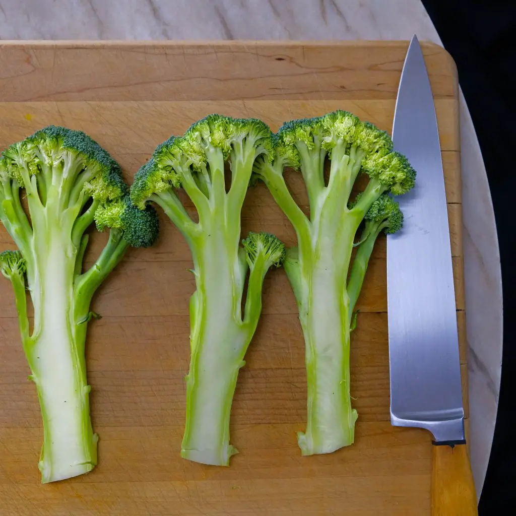 Whole Broccoli cut