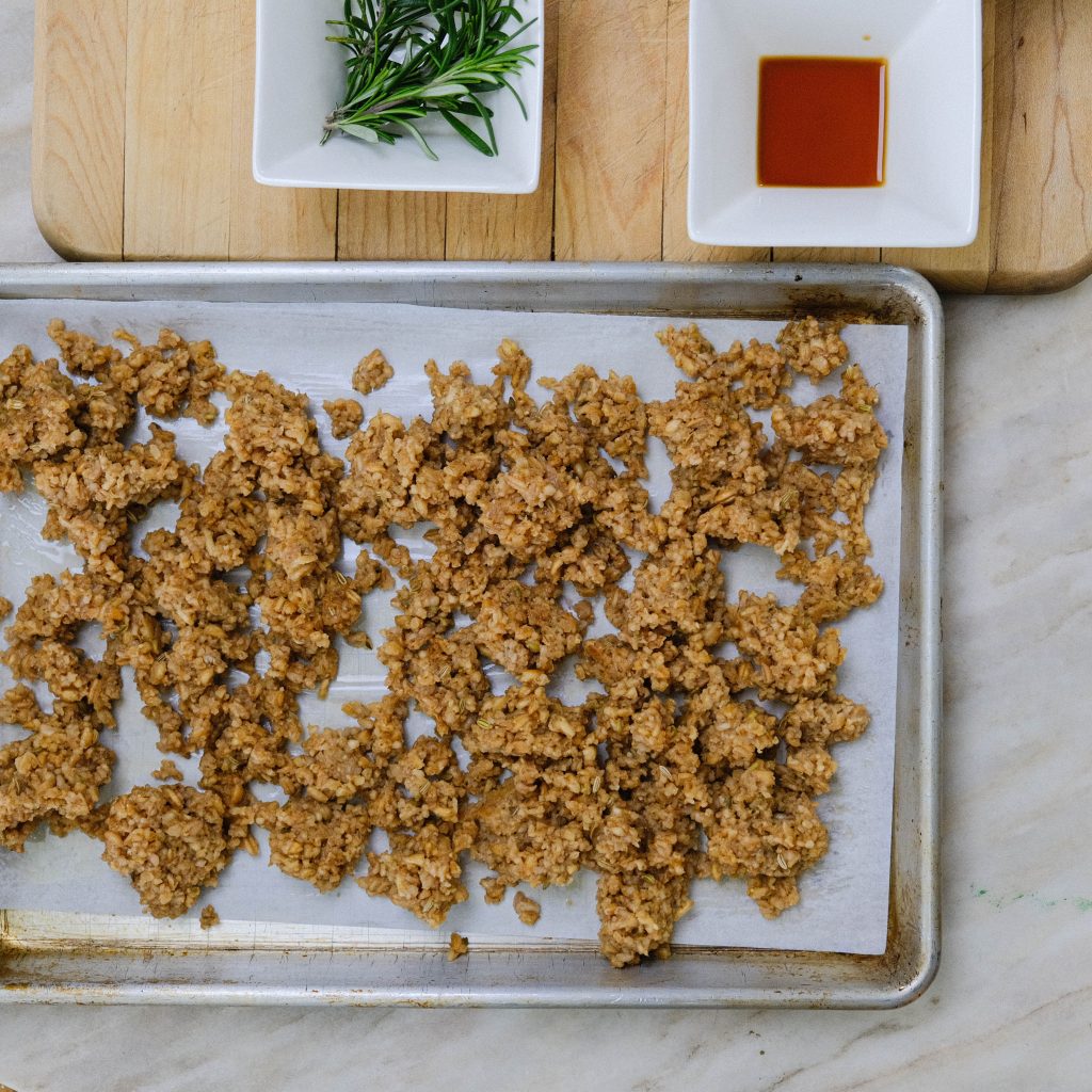 VEGAN SAUSAGE CRUMBLE