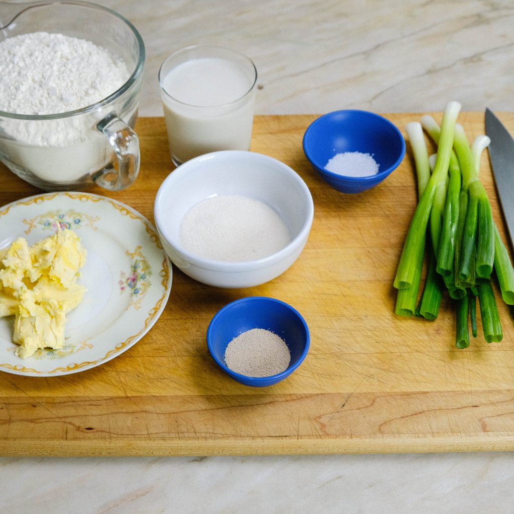 SCALLION BRIOCHE INGREDIENTS