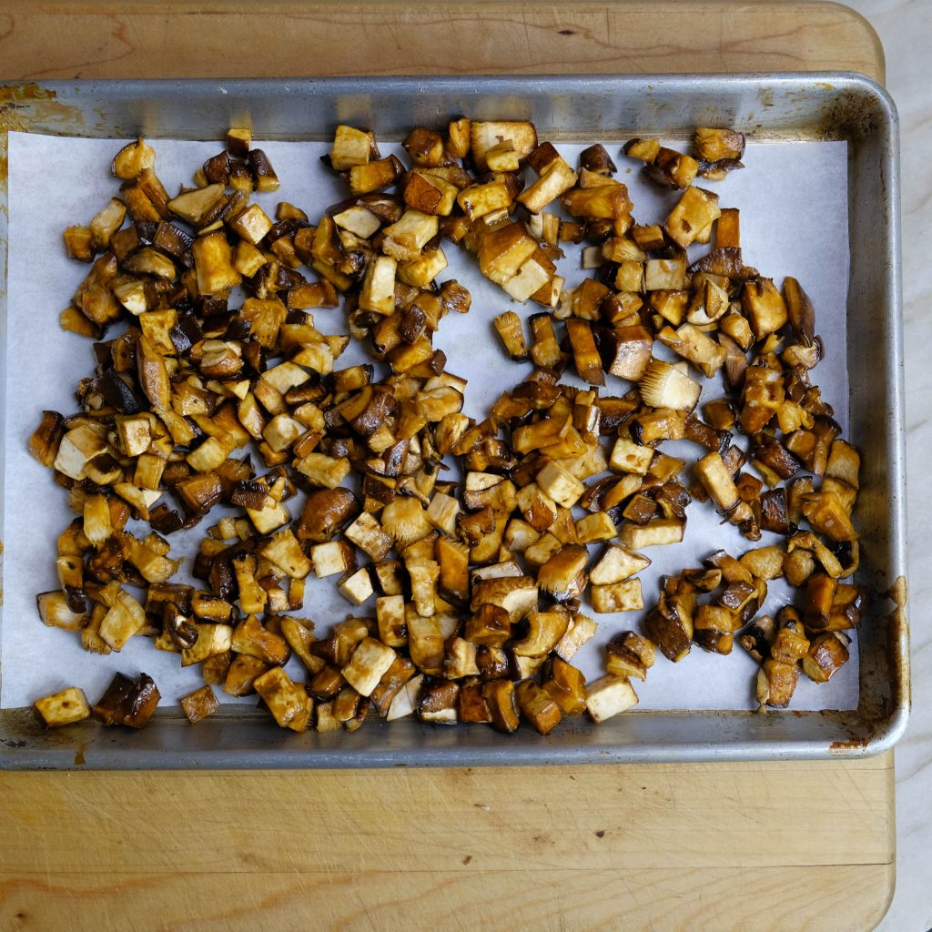 MARINADED SHIITAKE AND PORTOBELLO