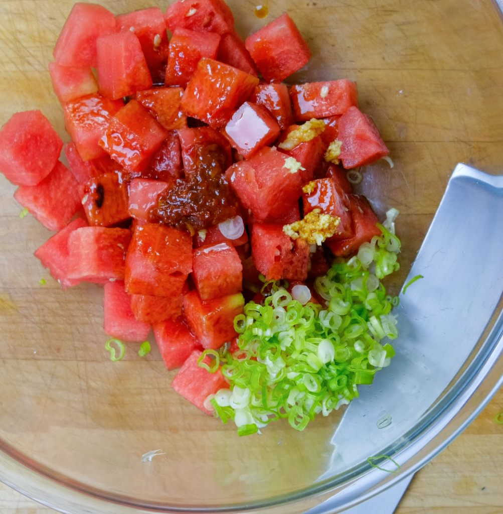 MARINADE WATERMELON VEGAN POKE_