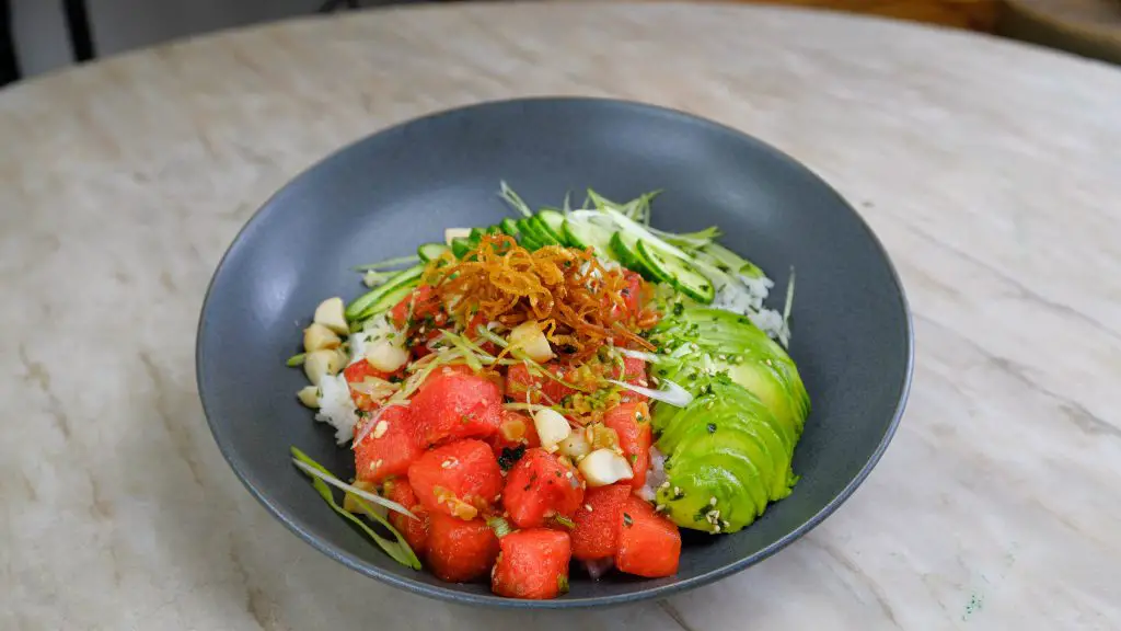 Watermelon Poke Bowl Featured image 