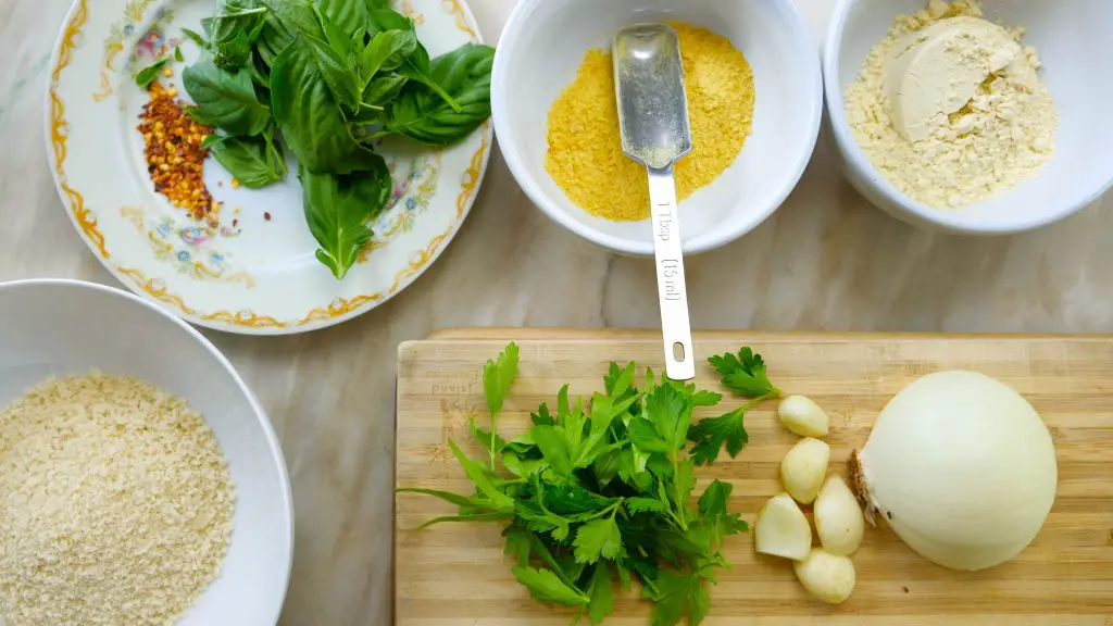 INGREDIENTS FOR EGGPLANT BALLS_